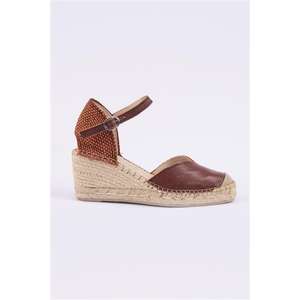 Espadrille à talon compensé fermé - Product Image 1