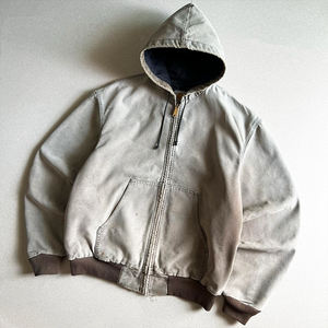 Sudadera con capucha de gran tamaño de mezclilla para hombres y mujeres suéter de lágrimas sudaderas con capucha de peso pesado ropa 460 GSM - Product Image 4