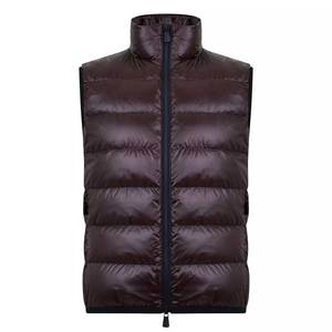 Chaleco Acolchado Informal de Invierno al por Mayor, Chaqueta sin Mangas Acolchada Impermeable de Alta Resistencia, Cierre Completo con Cremallera, Relleno Térmico Premium - Product Image 1