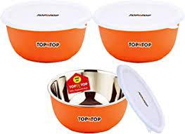 Tazón Metálico Multiusos de Acero Inoxidable, Tazón para Alimentos, Vajilla para Cocina y Comedor, Tazón para Ensaladas y Frutas, Uso Doméstico - Product Image 6