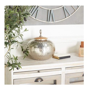 Trendy and Latest Design Urns Cremation Adult Urn Jars For <b>Memorial</b> Ashes Container Jar In Metal For Funeral Services - Product Image 2