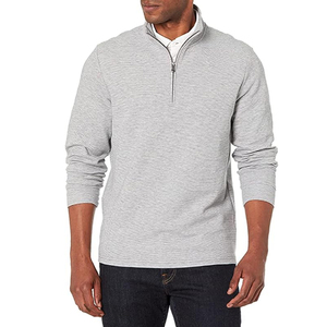 Pulls à col zippé en gros, pulls de sport, pulls de golf, pulls à col zippé, vestes de sport, pulls en tricot pour hommes - Product Image 1