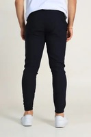Celana Kargo Pria Ukuran Besar 100% Poliester Ringan Tahan Air, Regular Fit Kasual Bernapas Termal Fleece Ramah Lingkungan