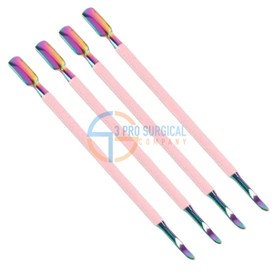 3 Pro poussoir à cuticules et coupe-cuticule en acier inoxydable de qualité professionnelle - Product Image 6