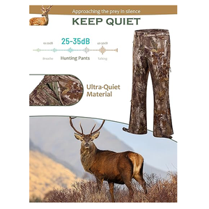 Pantalon cargo camouflage d'extérieur pour la chasse pantalon imperméable et respirant pour toutes les saisons - Product Image 2