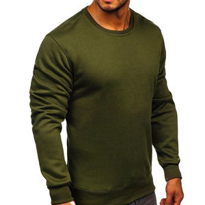 Fabricants Sweatshirts à col rond vierges doublés de polaire avec logo personnalisé Sublimation Plain Men - Product Image 1