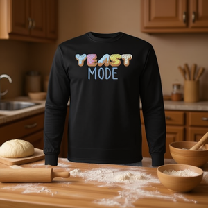 Camiseta Premium de Manga Larga para Panaderos, Artículo Promocional para la Elaboración de Pan con Levadura - Product Image 1