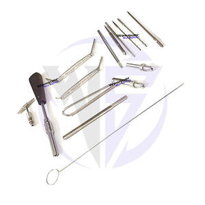 Juego de Instrumentos Veterinarios Canulados de 4.0 mm Más Vendidos, Kit de Instrumentos Quirúrgicos Ortopédicos de Acero Inoxidable Fabricado por Wenquar - Product Image 1