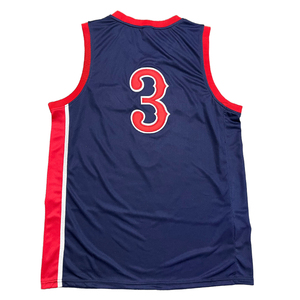 Maillot de basket-ball unisexe avec impression lumineuse, logo d'équipe personnalisé, numéro, respirant, sans manches, séchage rapide, antibactérien, 100% - Product Image 2