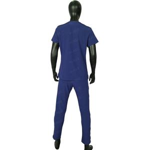 Tenues d'hôpital unisexes Blaze Fight Wear en tissu sergé flexible, col montant, manches courtes, pour une utilisation et une mobilité optimales - Product Image 3