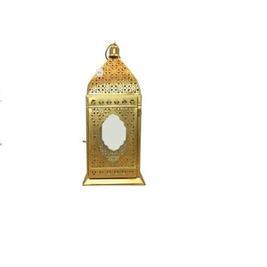 Linterna de vela de Metal de diseño hecho a mano de estilo único para boda, hogar, Hotel, cena, mesa, decoración, portavelas, linterna - Product Image 3