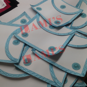 Tablier Regalia maçonnique de conception personnalisée de vente chaude Tablier Regalia de francs-maçons avec ceinture à boucle - Product Image 1