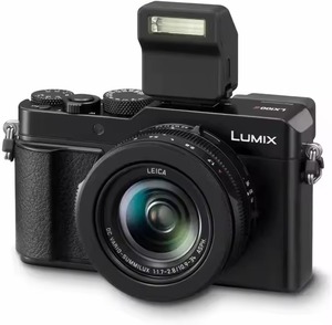 Lu-MIX LX100 II เซ็นเซอร์หลายแง่มุมขนาดใหญ่สี่ในสาม21.7 MP 24-75มม. leices เลนส์ F1.7-2.8 DC VARIO-SUMMILUX Wi-Fi 4K - Product Image 3