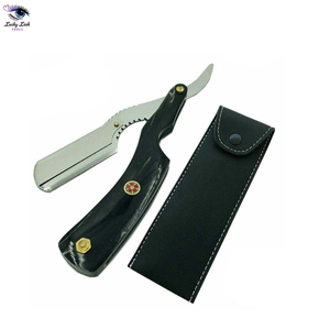 Maquinilla de afeitar plegable profesional para salón, maquinillas de afeitar rectas para peluquero - Product Image 4
