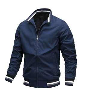 Blouson d'aviateur Bicker Softshell pour homme imperméable, respirant, extérieur, travail, baseball et sport, veste denim avec lettres - Product Image 2