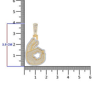 Colgante de plata de ley S925 de lujo Pass Diamond Tester Hip Hop Jewelry Charms Iced Out Custom Vvs Lab Grown Diamond - Product Image 5