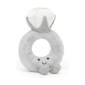 Peluche Jellycat Amuseables Diamond Ring, 8 pouces - Product Image 1