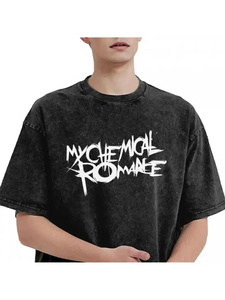 100% algodón blanco sólido camiseta para hombres de talla grande Casual cuello redondo manga corta colección de verano 260 gramos tela ropa a granel - Product Image 3