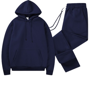 Chándal de 2 piezas de alta calidad para hombre, ropa deportiva con capucha de manga larga, entrenamiento de gimnasio, trajes elásticos para otoño de 2025 - Product Image 1