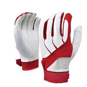 Meilleure qualité Cabretta cuir doux confortable jeunesse Baseball & Softball gants de frappe prix de gros pas cher taux 2025 - Product Image 3