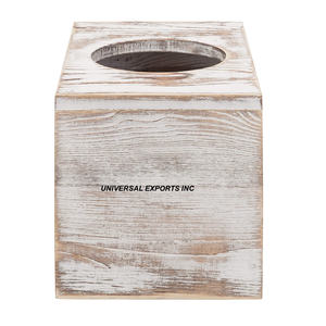 Boîte à mouchoirs en bois rectangulaire Qualité supérieure Nouveau porte-mouchoirs fait à la main Boîte à mouchoirs design classique et élégante - Product Image 6