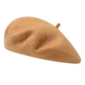 Solid Color Cheap Price Women Beret Hats Premium Quality Bulk Beret Hats New Style Beret Hats