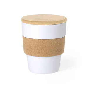 Bicchiere Ecologico Fredy in Sughero e Bambù per Articoli Promozionali - Product Image 3