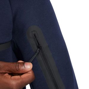 Veste à capuche zippée intégrale pour homme Tech Fleece Windrunner Obsidian Imperméable Coupe-vent Respirante Légère Chaude Athlétique Avant - Product Image 4