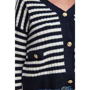 Cárdigan de punto a rayas - Product Image 3
