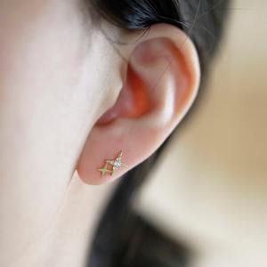 Boucles d'oreilles style bohème en argent faites à la main bijoux en argent sterling 925 topaze blanche pierres précieuses boucles d'oreilles tendance bijoux pour femmes - Product Image 2