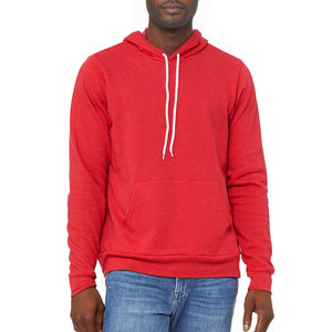 Bella + toile unisexe Poly-coton polaire pull à capuche 3739 Bella toile hommes marque privée 3150 unisexe mode polaire sweats à capuche - Product Image 3