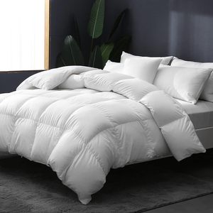 Couette en <span class=keywords><strong>duvet</strong></span> de plumes <span class=keywords><strong>d</strong></span>'<span class=keywords><strong>oie</strong></span> toutes saisons-100% coton biologique - Product Image 5