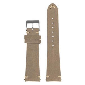 Logo personnalisé 26mm 24mm 22mm 20mm 18mm matériel en cuir Bracelets de montre en cuir véritable de qualité supérieure Bracelets de montre en cuir durables personnalisés - Product Image 4