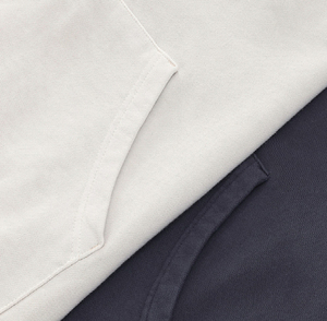 Sweat à capuche décontracté pour homme en molleton bouclette polyester/coton de haute qualité, coupe oversize à épaules tombantes, couleur unie, idéal pour l'hiver et l'automne - Product Image 5