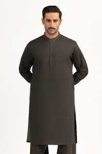 Shalwar Kameez pakistanais sur mesure en taille plus pour hommes, vente en gros, ensemble décontracté pour adultes musulmans avec logo et couleur personnalisés - Product Image 2