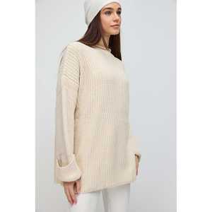 Suéter de Punto Holgado de Corte Estándar Informal - Product Image 3