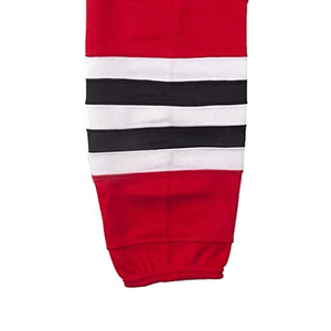 ถุงเท้ากีฬาคุณภาพดีที่สุด ปรับแต่งได้ ชุดฮอกกี้น้ำแข็งแบบมองเห็นได้ ชุดฝึกซ้อมทีม ผลิตภัณฑ์สำหรับกิจกรรมกลางแจ้ง ปักชื่อได้ที่ขอบถุงเท้า - Product Image 6