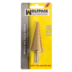 Punta da trapano a gradini Wolfpack HSS da 0/6 a 30 mm. - Product Image 2