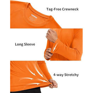 Camiseta de Manga Larga para Surf, Protección Solar UPF, Tejido de Secado Rápido para Deportes Acuáticos y Ropa de Playa - Product Image 5