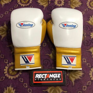 Gants de boxe de haute qualité, à lacets, professionnels, en cuir véritable, fabrication de qualité supérieure - Product Image 2