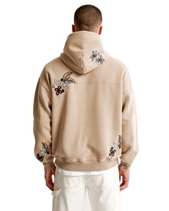 Sweat-shirts à capuche brodés de haute qualité, streetwear, décontractés, dernier design, fabricants, sweat-shirts personnalisés pour hommes - Product Image 5