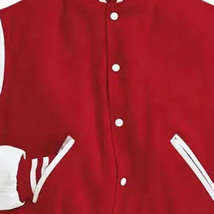 Chaquetas Varsity de Piel de Oveja Antibacterianas de Alta Calidad para Hombre y Mujer, Nuevo Estilo, Cuello Alto, Todas las Tallas y Colores, Lana Baja - Product Image 5