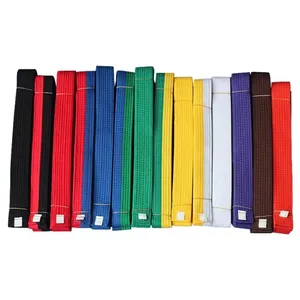 OEM Factory Made Best Rate Best Selling Karate Belts / Top Quality Martial Arts Taekwondo And Karate Uniforms