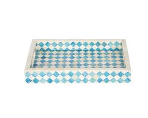 Plateau de service de luxe en résine incrustée pour hôtel restaurant maison cuisine et table à manger besoins de service d'un fournisseur indien - Product Image 2