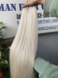 Mechones de pelo humano virgen brasileño, 100% visón, grado 12A, Color rubio, precio al por mayor - Product Image 4