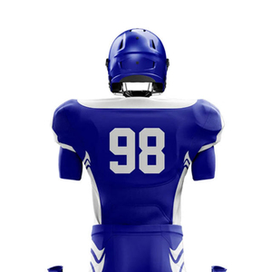 Tenue d'équipe professionnelle de football américain unisexe à manches courtes, imprimée, à séchage rapide, confortable, ensemble de vêtements de sport, expédition - Product Image 5