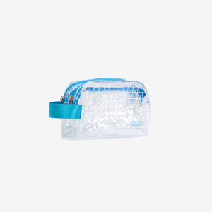 Simple Short Portable PVC Double Zipper Storage Bag 4 Inch Unisex with Custom Logo & Customized Service for Daily Use & Gift - Product Image 2