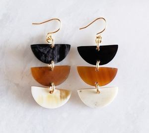 Pendientes de aro de madera para mujer, diseño único, artesanía tradicional japonesa, calidad prémium - Product Image 5