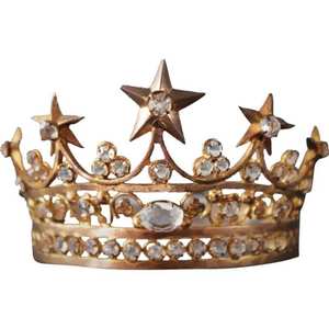 Decoración DE CORONA DE METAL Material de alta calidad real y elegante Ideal para decoración de eventos y oficina en casa de lujo - Product Image 6