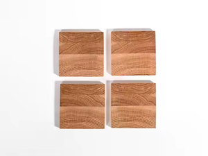 Premium Quality Natural Wooden <b>Coaster</b> Set <b>Heat</b> Walnut <b>Coasters</b> Resistant Durable Stylish Design by Crescent Crafts - Product Image 3